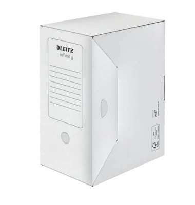 Archivbox Infinity 6092-00-00, A4, wei&szlig;, Pappe