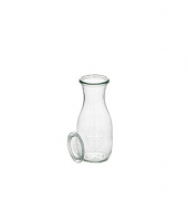 6 APS Einmachflasche 19,0 cm hoch transparent