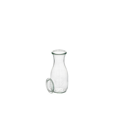 6 APS Einmachflasche 19,0 cm hoch transparent