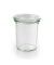 6 APS Vorratsgläser 8,0 cm hoch transparent 0,16 l