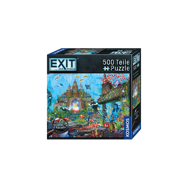 4002051683962 - EXIT - Das Puzzle Der Schlüssel von Atlantis Puzzle 500 Teile 4002051683962 KOSMOS 4002051683962 - EXIT - Das Puzzle Der Schlüssel von Atlantis Puzzle 500 Teile 4002051683962 KOSMOS
