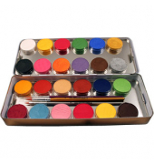 Metall Palette Kinderschmink-Set farbsortiert
