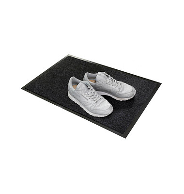 Fußmatte Alpha schwarz 60,0 x 80,0 cm