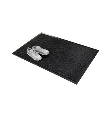 Fußmatte Alpha schwarz 80,0 x 120,0 cm