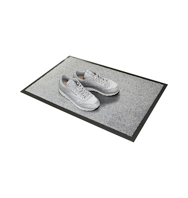 Fußmatte Alpha hellgrau 60,0 x 80,0 cm
