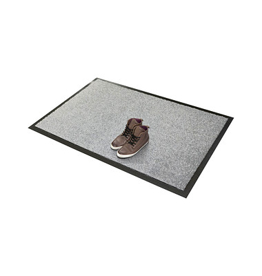 Fußmatte Alpha hellgrau 80,0 x 120,0 cm