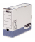 Archivbox R-Kive Prima 0026401, A4, wei&szlig;/blau, innen 26x7,7x31,5cm (TxBxH), Recyclingkarton