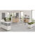 FlexWall Möbelfüße weiß 79,8 x 39,8 x 10,2 cm