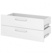 FlexWall Schubladen weiß 79,6 x 35,0 x 34,6 cm