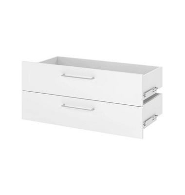 FlexWall Schubladen weiß 79,6 x 35,0 x 34,6 cm
