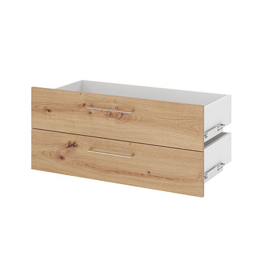 FlexWall Schubladen asteiche 79,6 x 35,0 x 34,6 cm
