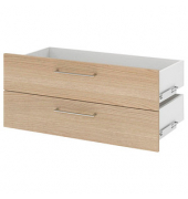 FlexWall Schubladen eiche 79,6 x 35,0 x 34,6 cm