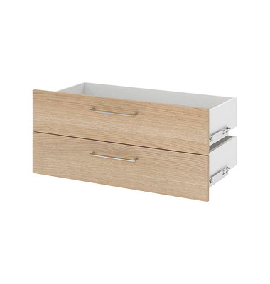 FlexWall Schubladen eiche 79,6 x 35,0 x 34,6 cm