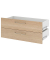 FlexWall Schubladen eiche 79,6 x 35,0 x 34,6 cm