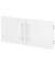 FlexWall Türen weiß 34,9 cm