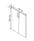 FlexWall Türen weiß 105,3 cm