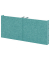 FlexWall Türen türkis 32,6 cm