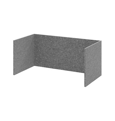 FlexWall Akustikrückwand grau 74,8 x 37,3 x 32,8 cm