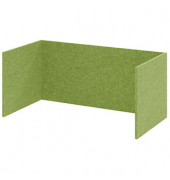 FlexWall Akustikrückwand grün 74,8 x 37,3 x 32,8 cm