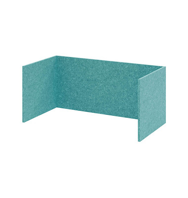 FlexWall Akustikrückwand türkis 74,8 x 37,3 x 32,8 cm