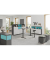 FlexWall Akustikrückwand türkis 74,8 x 37,3 x 32,8 cm