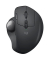 Trackball MX Ergo Trackball 910-005179, 8 Tasten, kabellos, USB-Bluetooth, Rechtsh., ergonomisch, Unifying, Trackball, schwarz