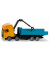 Volvo Abrollkipper mit Kran Spielfigur