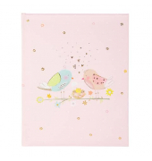 Babytagebuch Girl Loving Birds, 21x28cm