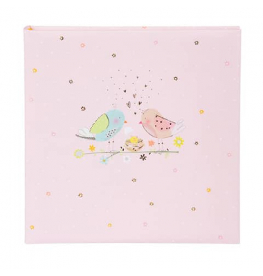 Fotoalbum 15 563, Loving Birds Girl, 30x31cm (BxH), 60 Seiten
