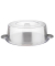 Tortenplatte mit Haube transparentsilber 30,0 cm