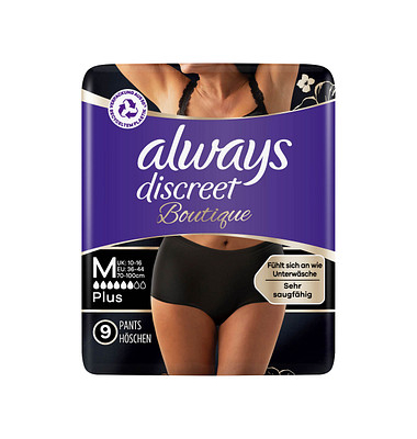 Inkontinenzhosen discreet Boutique M Größe M