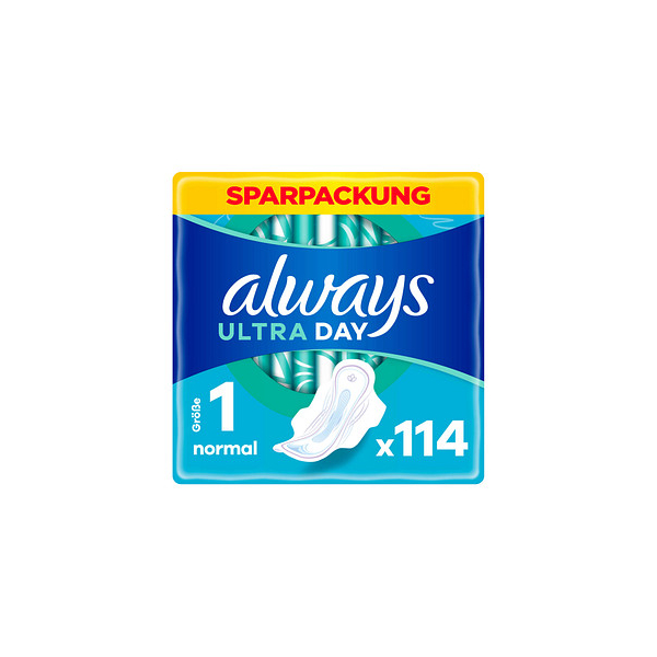 8006540546130 - Binden Ultra Day Normal mit Flügeln 8006540546130 always 114 Stück 8006540546130 - Binden Ultra Day Normal mit Flügeln 8006540546130 always 114 Stück