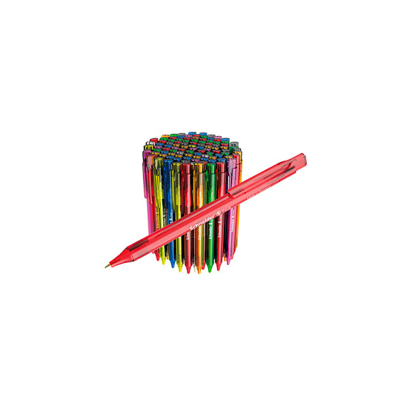 4255704328202 - AKTION Kugelschreiber Fave farbsortiert Schreibfarbe blau 4255704328202 100 Stück