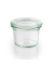 6 APS Vorratsgläser 5,5 cm hoch transparent 0,08 l