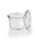 6 APS Vorratsgläser 5,5 cm hoch transparent 0,08 l