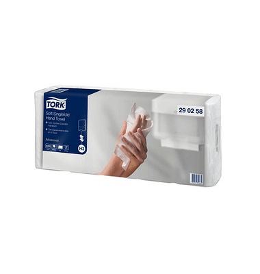 Papierhandtücher 290258 H3 Advanced Zick-Zack-Falzung 2-lagig 3.750 Tücher