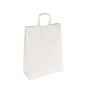 Papiertragetasche PT003 Kordel 240x100x320mm 100g ws 250St.