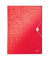F&auml;chermappe WOW 4589-00-26, rot, A4, 6 F&auml;cher
