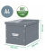 Aufbewahrungsbox Click & Store WOW 6108-00-26, Deckel, au&szlig;en 36x31x32cm (TxBxH), PP laminierte Hartpappe rot