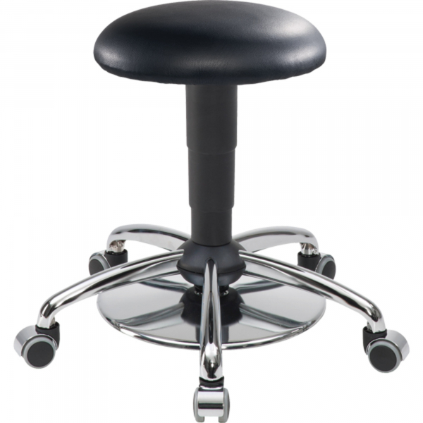 4260046925699 - Sitzhocker 09127 Basic Assistant schwarz mit Rollen höhenverstellbar bis 120kg 4260046925699 Meychair 4260046925699 - Sitzhocker 09127 Basic Assistant schwarz mit Rollen höhenverstellbar bis 120kg 4260046925699 Meychair