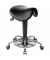 Sitzhocker 04144 Assistant Basic, schwarz, mit Rollen, höhenverstellbar, bis 120kg