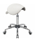 Sitzhocker 04143 Assistant Basic, weiß, mit Rollen, höhenverstellbar, bis 120kg