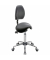 Sitzhocker 04132 Assistant Basic, schwarz, mit Rollen, höhenverstellbar, bis 120kg