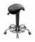 Sitzhocker 04149 Assistant Basic, schwarz, mit Rollen, höhenverstellbar, bis 120kg
