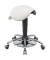 Sitzhocker 04150 Assistant Basic, weiß, mit Rollen, höhenverstellbar, bis 120kg