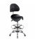 Sitzhocker 04134 Assistant Basic, schwarz, mit Rollen, höhenverstellbar, bis 120kg