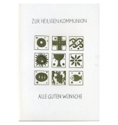 Kommunionskarte 12-LB101 bunt