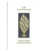 Konfirmationskarte 11-LB106 bunt