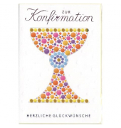 Konfirmationskarte 11-LB114 bunt