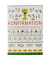 Konfirmationskarte 11-1086 bunt